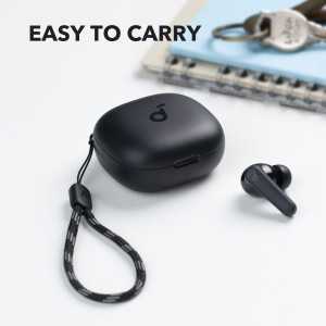 Soundcore P20i Écouteurs True Wireless Bluetooth 5.3, 10mm, 30H, Résistants à l'eau, 2 micros, EQ personnalisable