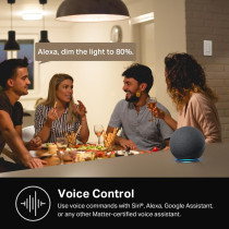 Kasa HS200P3 Smart Light Switch, Single Pole, Alexa & Google Compatible