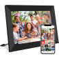 Cadre photo numérique intelligent Frameo 10,1 WiFi 32GB, écran tactile IPS 1280x800, rotation auto, partage instantané Cadre photo numérique intelligent Frameo 10,1 WiFi 32GB, écran tactile IPS 1280x800, rotation auto, partage instantané