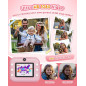 Appareil Photo Instantané Double Caméra Avant/Arrière 1080P pour Enfants 3-12 Ans, Cadeau Anniversaire Appareil Photo Instantané Double Caméra Avant/Arrière 1080P pour Enfants 3-12 Ans, Cadeau Anniversaire