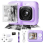 Appareil Photo Enfants 1080P avec Impression Instantanée, Carte 32GB, Papier, Cadeau Noël Anniversaire Appareil Photo Enfants 1080P avec Impression Instantanée, Carte 32GB, Papier, Cadeau Noël Anniversaire