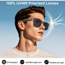 AI Translation Smart Glasses with ChatGPT, Bluetooth & UV Protection