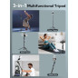 USKEYVISION Auto Face Tracking 360° Rotation Phone Tripod with Fill Light & Remote for iPhone (UTK-02) USKEYVISION Auto Face Tracking 360° Rotation Phone Tripod with Fill Light & Remote for iPhone (UTK-02)