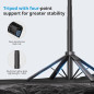 Auto Face Tracking Tripod 67 with 360° Rotation, Bluetooth Remote, Phone Holder for Vlog & Live Streaming Auto Face Tracking Tripod 67 with 360° Rotation, Bluetooth Remote, Phone Holder for Vlog & Live Streaming