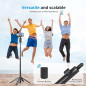 Auto Face Tracking Tripod 67 with 360° Rotation, Bluetooth Remote, Phone Holder for Vlog & Live Streaming Auto Face Tracking Tripod 67 with 360° Rotation, Bluetooth Remote, Phone Holder for Vlog & Live Streaming