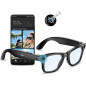 Mingtawn AI Smart Glasses with 4K HD Camera, BT Call, Dual Mic, Video Recording & AI Object ID - Blue Mingtawn AI Smart Glasses with 4K HD Camera, BT Call, Dual Mic, Video Recording & AI Object ID - Blue