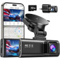 REDTIGER F7NP 4K/2.5K Dual Dash Cam Front & Rear, 32GB, Wi-Fi, GPS, 3.16” IPS, Night Vision, 170° Angle REDTIGER F7NP 4K/2.5K Dual Dash Cam Front & Rear, 32GB, Wi-Fi, GPS, 3.16” IPS, Night Vision, 170° Angle