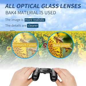 Compact HD Binoculars for Adults & Kids – Portable, Lightweight & Foldable