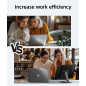Ingnok Écran Portable 15,6 FHD IPS Ultra Slim avec Support Réglable, USB-C, Parfait Voyage et Bureau Ingnok Écran Portable 15,6 FHD IPS Ultra Slim avec Support Réglable, USB-C, Parfait Voyage et Bureau