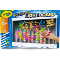 Crayola Ultimate Light Board Blanc - Tablette de Dessin LED pour Enfants, Cadeau Noël, Art & Jeux 6+