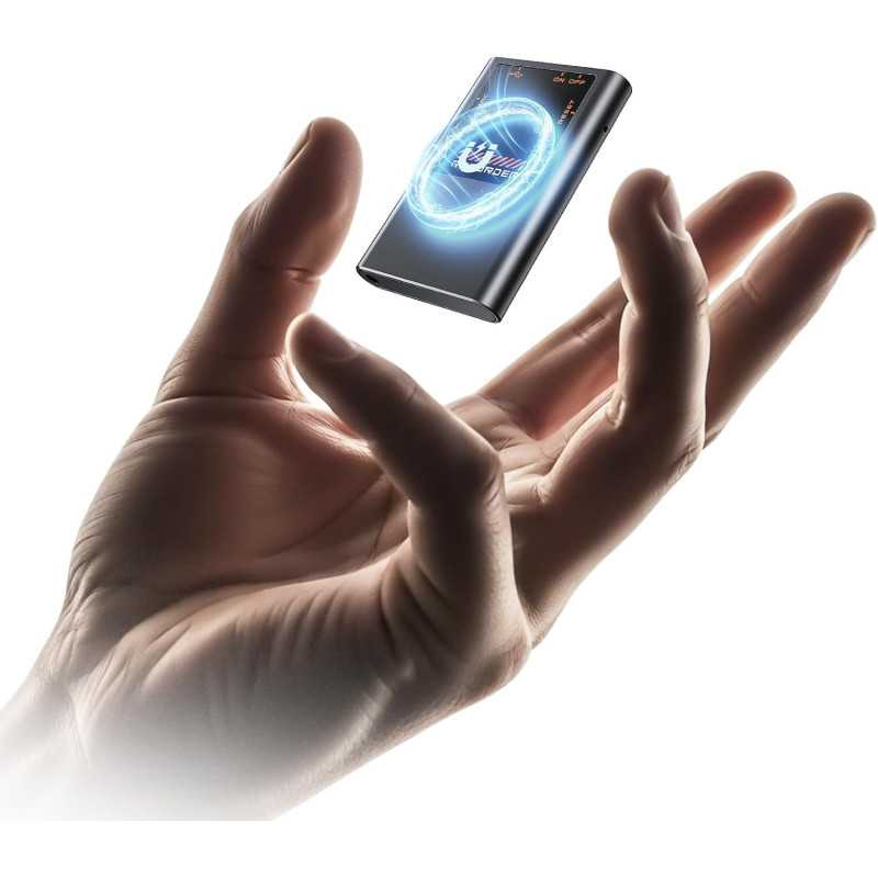 Magnetic Voice Activated Recorder 64GB - 7000Hrs, DSP 5.0 AI Noise Cancel