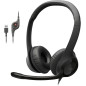 Logitech H390 USB Wired Headset with Noise-Cancelling Mic for PC, Video Calls, Music & Gaming - Black Logitech H390 USB Wired Headset with Noise-Cancelling Mic for PC, Video Calls, Music & Gaming - Black