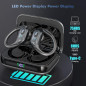 Wireless Bluetooth 5.4 Earbuds with Noise Cancellation, 75hr Playtime, LED Display, IPX7 Waterproof for Sports Wireless Bluetooth 5.4 Earbuds with Noise Cancellation, 75hr Playtime, LED Display, IPX7 Waterproof for Sports
