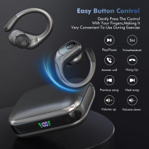 Écouteurs Bluetooth 5.4 Sans Fil, ANC, 75h, IPX7 Étanche