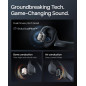 SHOKZ OpenRun Pro 2 Bone Conduction Sport Headphones - Wireless, Sweat Resistant, Reflective Strip, Deep Bass
