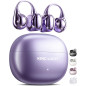 Écouteurs Bluetooth 6.0 King Lucky Clip-on Open Ear, 50H, Anti-Bruit, IPX5, Sport, Micro, Violet Écouteurs Bluetooth 6.0 King Lucky Clip-on Open Ear, 50H, Anti-Bruit, IPX5, Sport, Micro, Violet