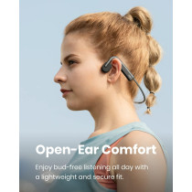 SHOKZ OpenMove Open-Ear Bluetooth Sport Headphones – Sweatproof & Wireless