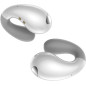 Écouteurs Open Ear Ultra, Clip Ergonomique, Conduction Osseuse, Étanches, Blanc, Parfaits pour le Sport