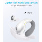 Écouteurs Open Ear Ultra, Clip Ergonomique, Conduction Osseuse, Étanches, Blanc, Parfaits pour le Sport