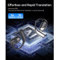 AI Real-Time Translation Earbuds - 144 Languages, 3-in-1 Translator for Travel & Learning with Case AI Real-Time Translation Earbuds - 144 Languages, 3-in-1 Translator for Travel & Learning with Case