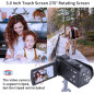 ORDRO HDV-V12 HD 1080P Camcorder with Infrared Night Vision, 16GB Memory Card & 2 Batteries ORDRO HDV-V12 HD 1080P Camcorder with Infrared Night Vision, 16GB Memory Card & 2 Batteries