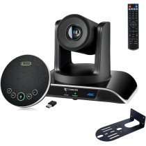 TONGVEO 4K PTZ Camera System with AI Tracking & 20x Zoom for Meetings