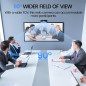 EMEET Webcam 1080P avec Microphone, 2 micros, 90° FOV, USB Type-A & C, Plug&Play, 2025 Version