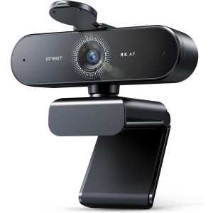 EMEET NOVA 4K Webcam - Ultra HD, Autofocus, Dual Mics, Privacy Cover