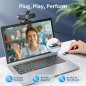 EMEET NOVA Webcam 4K UHD, Autofocus PDAF, Micro à Double Réduction de Bruit, 73° FOV, USB-A, Cache Camera EMEET NOVA Webcam 4K UHD, Autofocus PDAF, Micro à Double Réduction de Bruit, 73° FOV, USB-A, Cache Camera