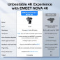 EMEET NOVA Webcam 4K UHD, Autofocus PDAF, Micro à Double Réduction de Bruit, 73° FOV, USB-A, Cache Camera EMEET NOVA Webcam 4K UHD, Autofocus PDAF, Micro à Double Réduction de Bruit, 73° FOV, USB-A, Cache Camera