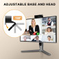 Full HD 1080P Webcam for PC/Mac/Laptop with HD Light Correction, Compatible with Skype, Zoom, FaceTime & More Full HD 1080P Webcam for PC/Mac/Laptop with HD Light Correction, Compatible with Skype, Zoom, FaceTime & More