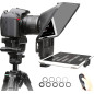 Desview T3 Teleprompter with Remote, Compatible with iPad/Tablet/Smartphone up to 11, 8 Display Mirror Desview T3 Teleprompter with Remote, Compatible with iPad/Tablet/Smartphone up to 11, 8 Display Mirror