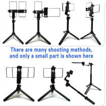 Neewer 20 Desk Teleprompter Kit for iPhone & Android with Double Phone Holder, Collapsible & Portable Design