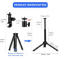 Teleprompteur Neewer 20 pour iPhone & Android, Support Double, Design Pliable, Stockage Facile Teleprompteur Neewer 20 pour iPhone & Android, Support Double, Design Pliable, Stockage Facile