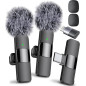Mini Mic Pro (Latest) - Wireless Lavalier Microphone for iPhone, iPad, Android with USB-C, Crystal Clear Audio Mini Mic Pro (Latest) - Wireless Lavalier Microphone for iPhone, iPad, Android with USB-C, Crystal Clear Audio