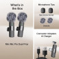 Mini Mic Pro - Microphone sans fil professionnel USB-C pour iPhone, iPad, Android, enregistrement vidéo clair Mini Mic Pro - Microphone sans fil professionnel USB-C pour iPhone, iPad, Android, enregistrement vidéo clair