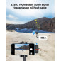 PQRQP 3-in-1 Wireless Microphone for iPhone/Android/Camera, 328ft Range, 18H Battery, Mini Mic for Vlogs & Interviews PQRQP 3-in-1 Wireless Microphone for iPhone/Android/Camera, 328ft Range, 18H Battery, Mini Mic for Vlogs & Interviews
