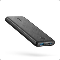 Anker Power Bank 10,000mAh Compact avec PowerIQ, Charge Rapide 5V/3A, USB-C Noir - 1 Pack