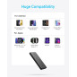 Anker PowerCore 10K 10,000mAh Compact Power Bank with PowerIQ, USB-C Input/Output, High-Speed 5V/3A Charging - Black Anker PowerCore 10K 10,000mAh Compact Power Bank with PowerIQ, USB-C Input/Output, High-Speed 5V/3A Charging - Black