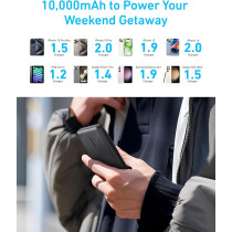 Anker PowerCore 10K Portable Power Bank, 10,000mAh Fast Charging