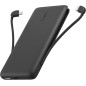 Chargeur Portable Belkin 10,000mAh 23W avec Câbles USB-C & Lightning Intégrés, Charge Double Pass-Through Chargeur Portable Belkin 10,000mAh 23W avec Câbles USB-C & Lightning Intégrés, Charge Double Pass-Through