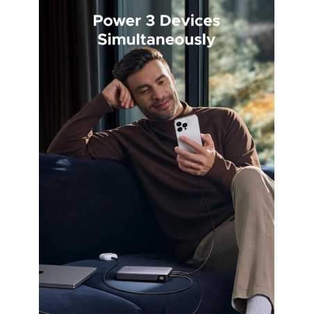 UGREEN 25,000mAh 145W Portable Power Bank, 3-Port USB-C PD Battery Pack for Laptops & Phones