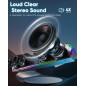 LENRUE G11 Desktop Computer Speakers with Touch Lights, USB C/USB Powered, Clear Sound, Surge Protection LENRUE G11 Desktop Computer Speakers with Touch Lights, USB C/USB Powered, Clear Sound, Surge Protection