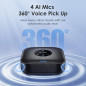 Enceinte de conférence EMEET M0 Plus, 4 micros AI, 360° voix, réduction bruit, USB-C, Bluetooth, 8-16 pers. Enceinte de conférence EMEET M0 Plus, 4 micros AI, 360° voix, réduction bruit, USB-C, Bluetooth, 8-16 pers.