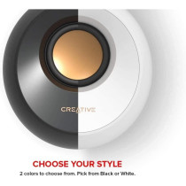 Creative Pebble 2.0 USB Desktop Speakers with Far-Field Drivers - Black