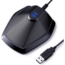 TONOR G11 Conference USB Microphone, Omnidirectional Condenser Mic for Video Calls, Recording, Plug & Play