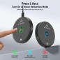 Microphone USB AIRHUG Omnidirectionnel Sans Haut-parleur avec Bouton Muet LED et Réduction de Bruit AI Microphone USB AIRHUG Omnidirectionnel Sans Haut-parleur avec Bouton Muet LED et Réduction de Bruit AI