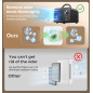 Générateur d'Ozone 48 000mg Portable, Purificateur d'Air et Désodorisant Haute Capacité pour 4000 ft²