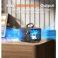 Générateur d'Ozone 48 000mg Portable, Purificateur d'Air et Désodorisant Haute Capacité pour 4000 ft²