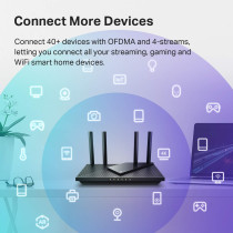 TP-Link AX1800 WiFi 6 Router V4 (Archer AX21) – Dual Band, Alexa-Ready